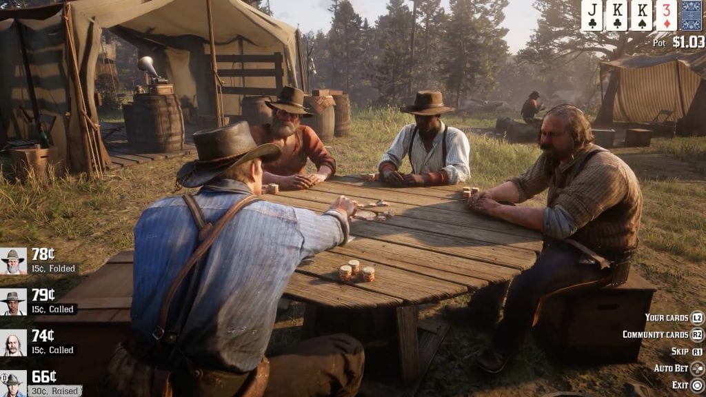 Red Dead Redemption 2 Gambling