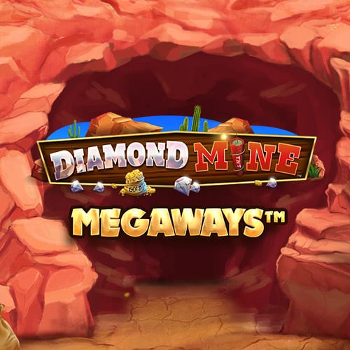 diamond mine megaways slot tile